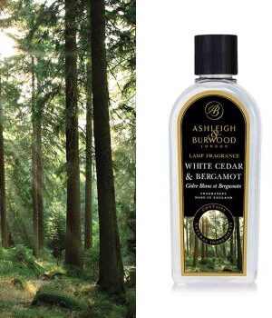 White cedar & Bergamot Essential oil lamp fragrance -500ml